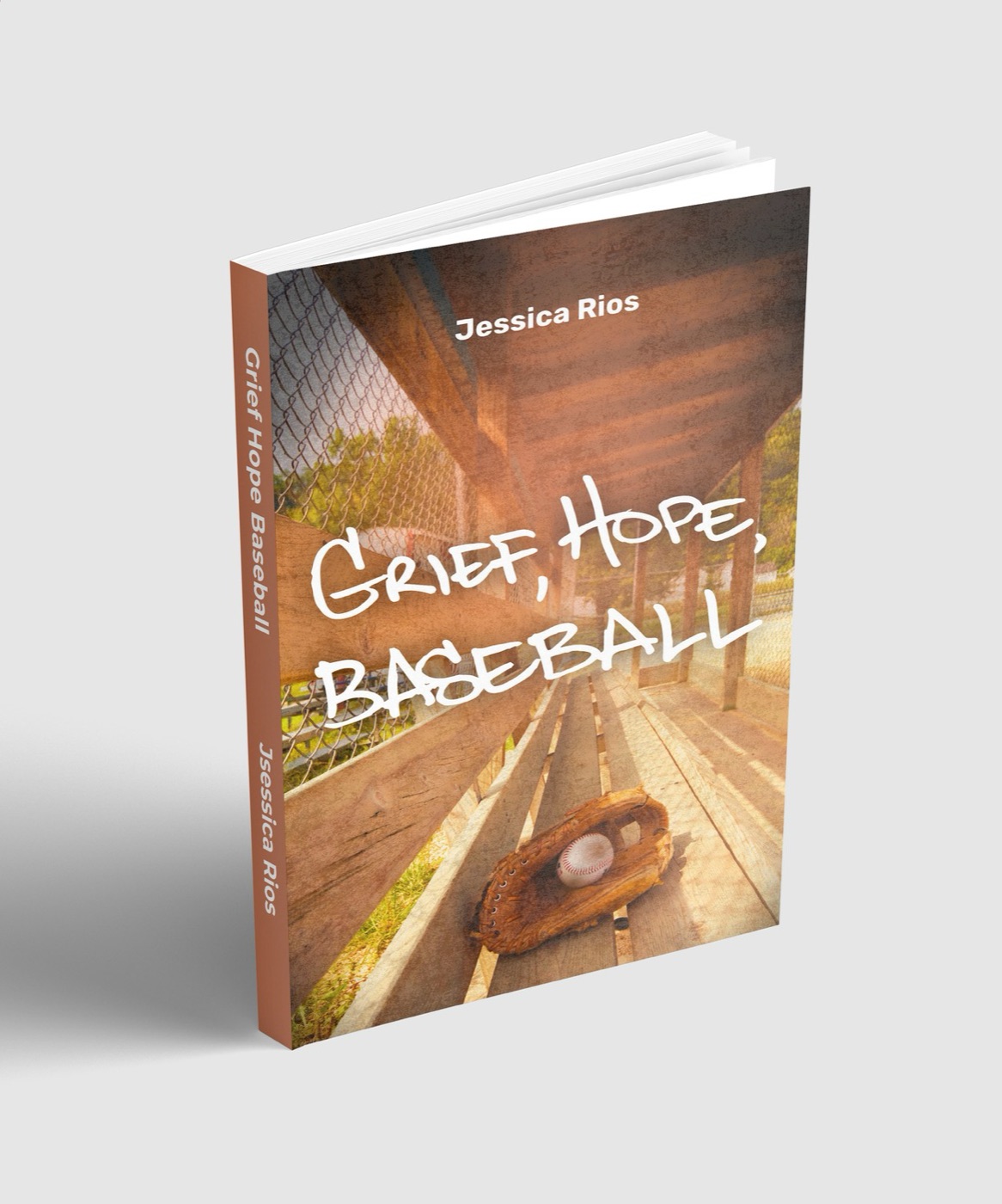 Grief, Hope, Baseball book cover